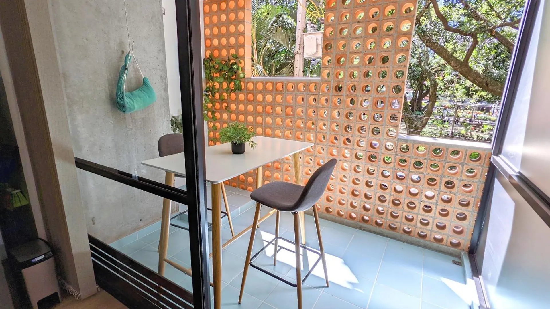 Modern Loft Private Patio Apartment Medellin Colombia